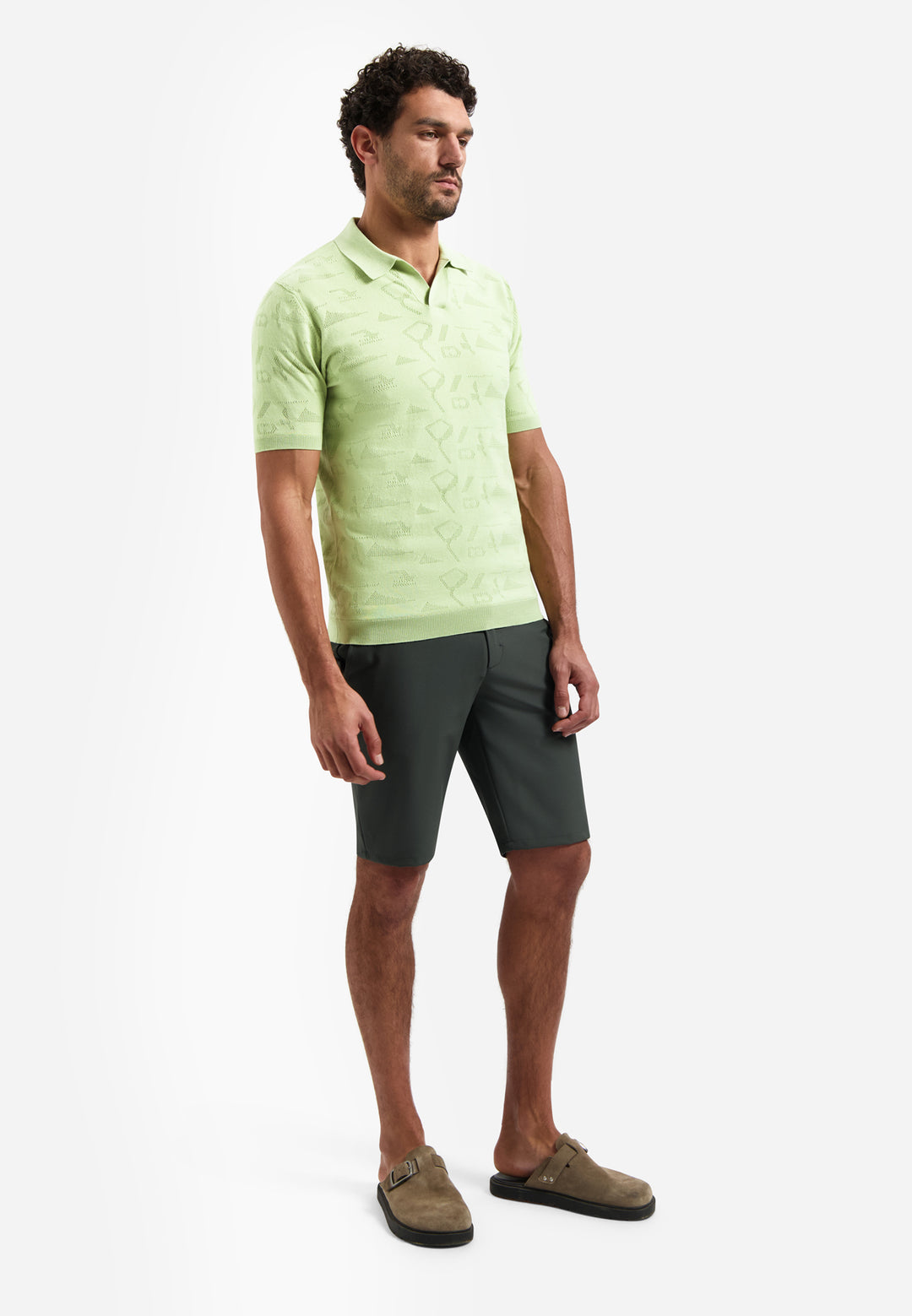 No Excess - Heren Polo - 31240351 - 050 Green