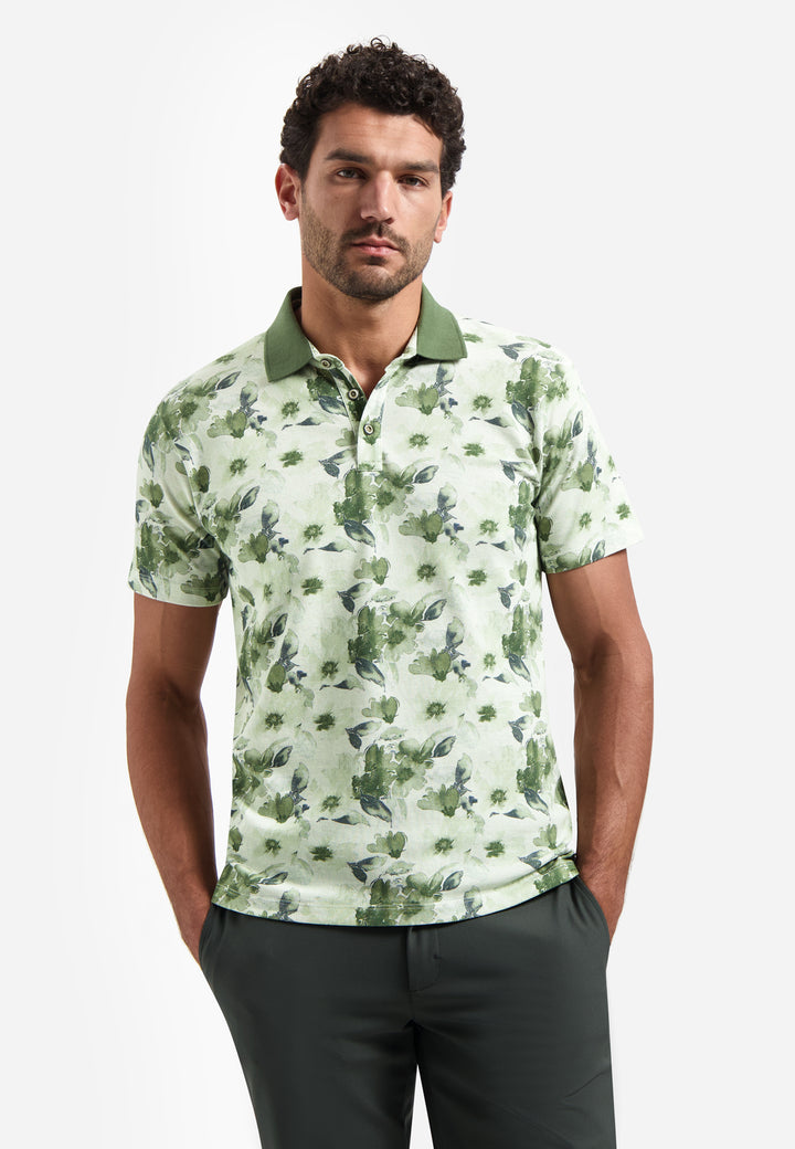 No Excess - Heren Polo - 31380314 - 050 Green
