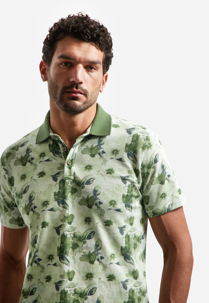 No Excess - Heren Polo - 31380314 - 050 Green