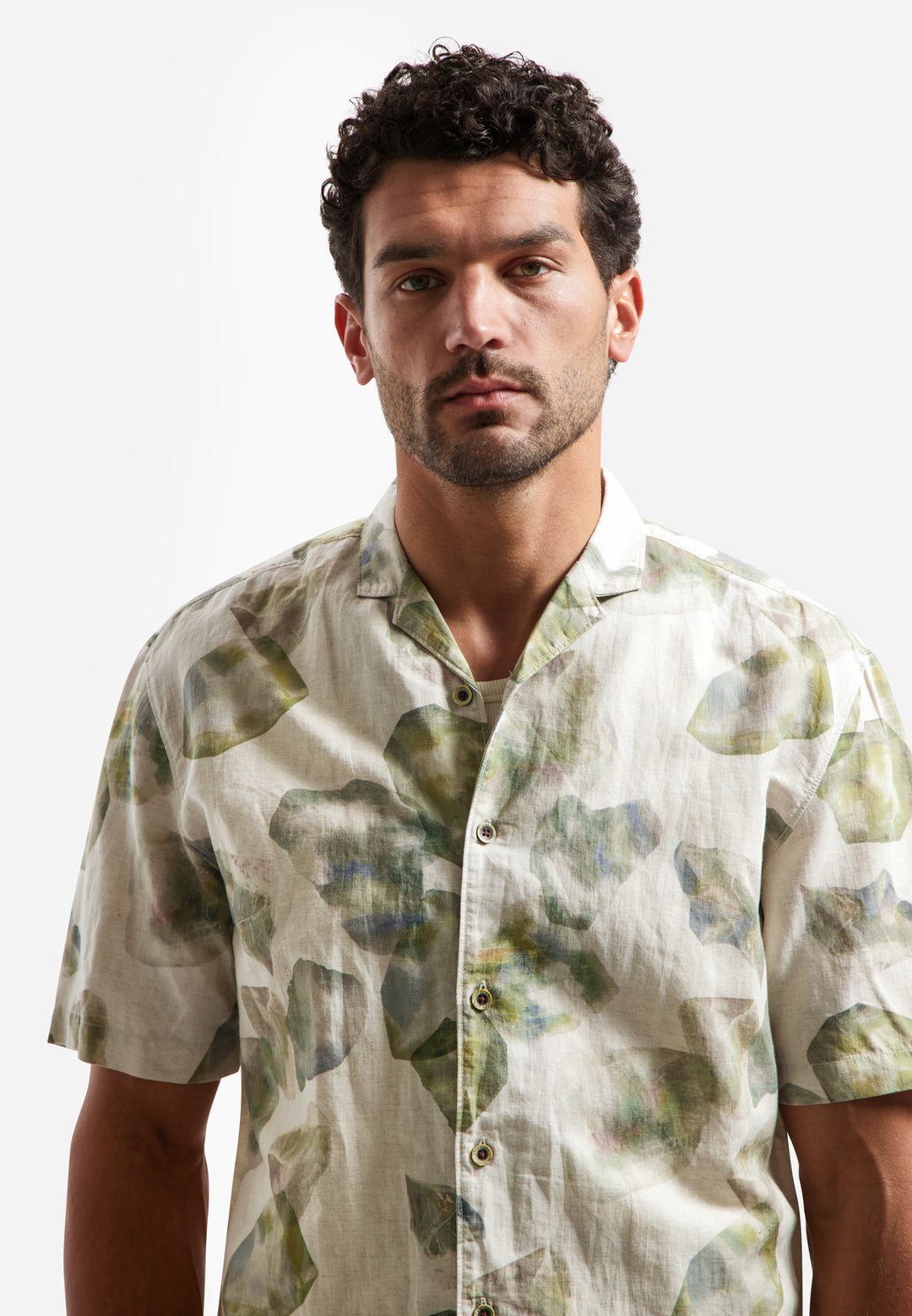 No Excess - Heren Overhemd - 31440385 - 050 Green