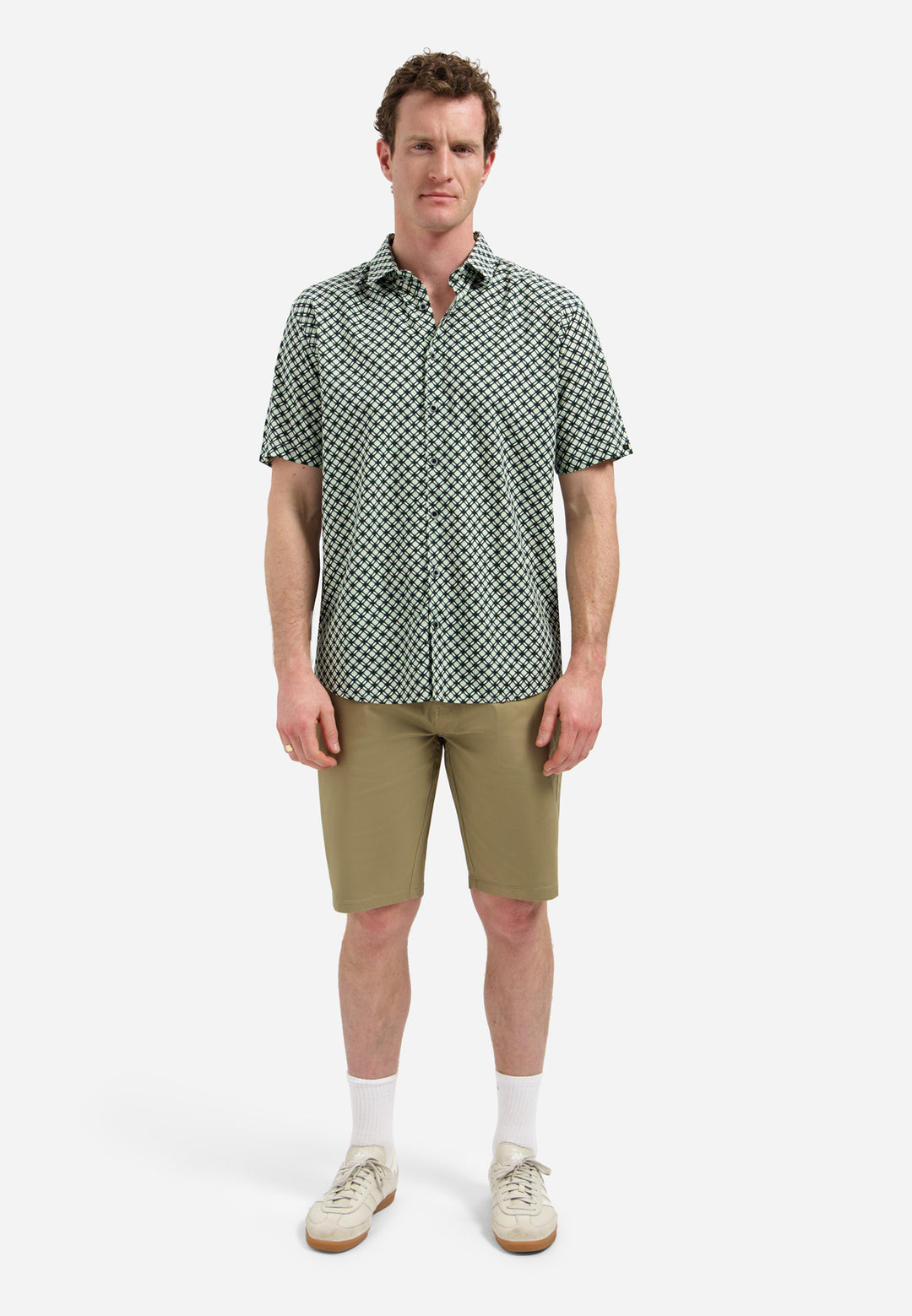 No Excess - Heren Overhemd - 31490342 - 050 Green