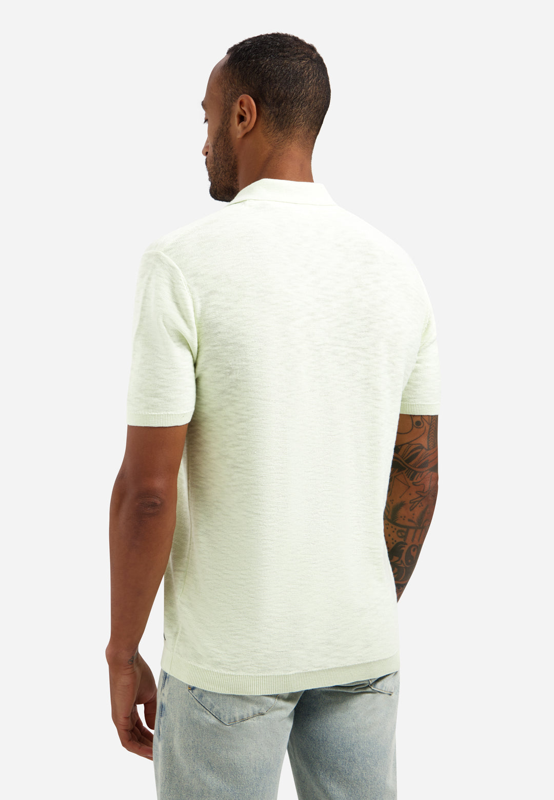 No Excess - Heren Polo - 31240263SN - 057 Seagreen