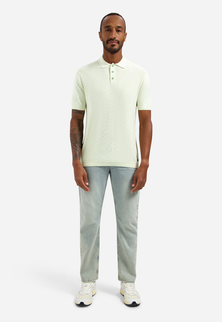 No Excess - Heren Polo - 31240263SN - 057 Seagreen