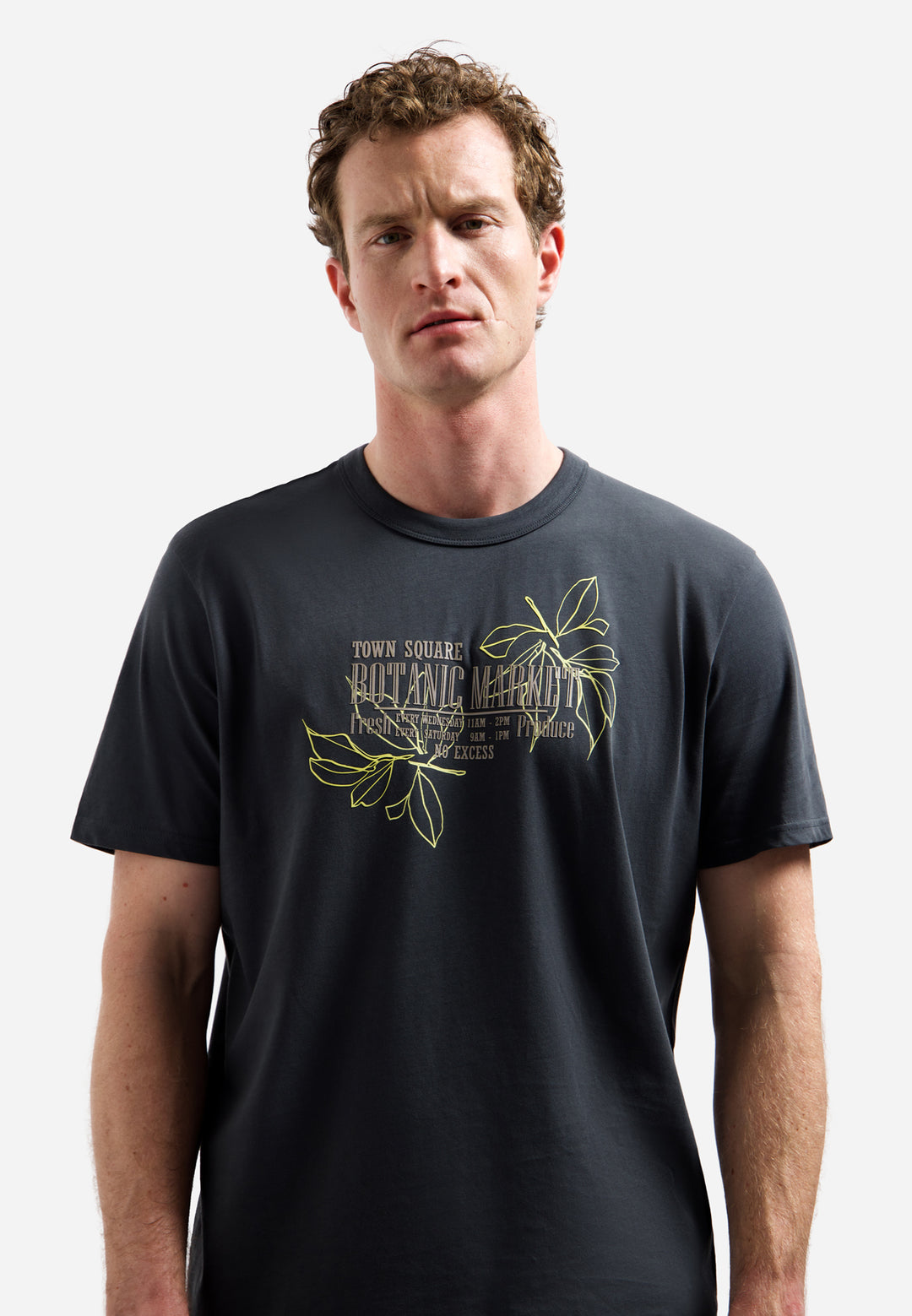 No Excess - Heren Shirt - 31340314 - 124 Dark Steel