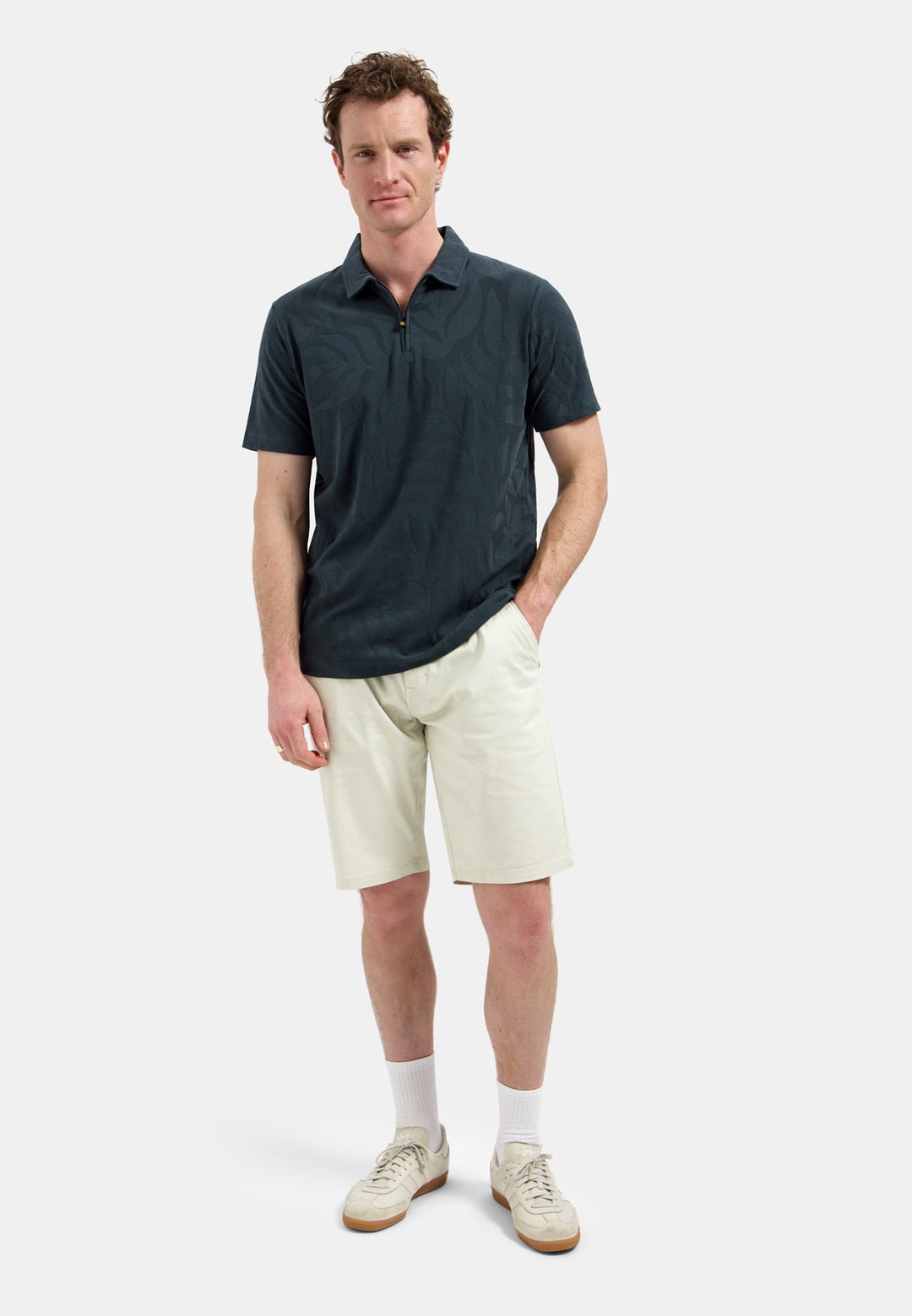 No Excess - Heren Polo - 31380312 - 124 Dark Steel