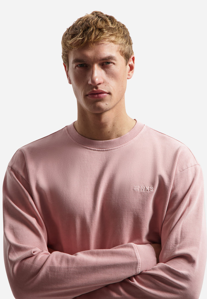 No Excess - Heren Sweater - 31110116 - 346 Light Mauve