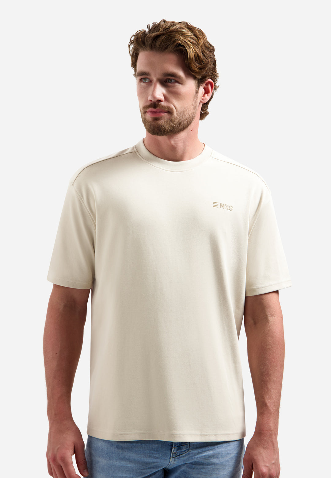 No Excess - Heren Shirt - 32340414 - 014 Stone
