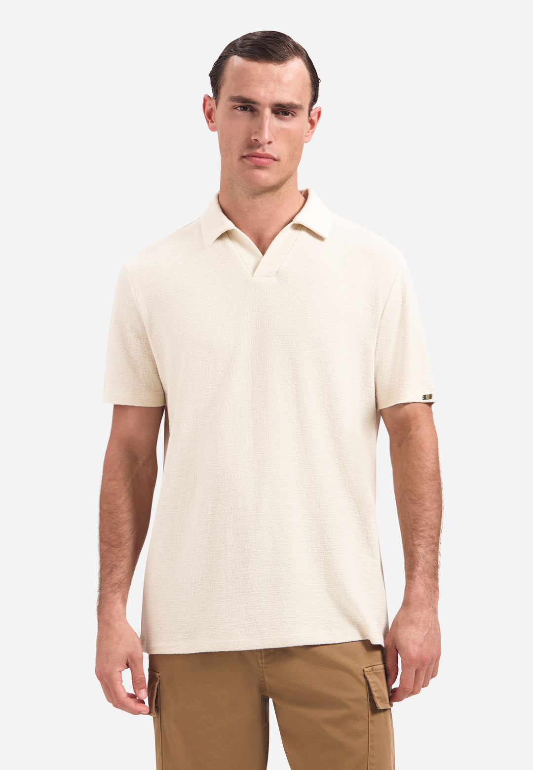 No Excess - Heren Polo - 32370431 - 014 Stone