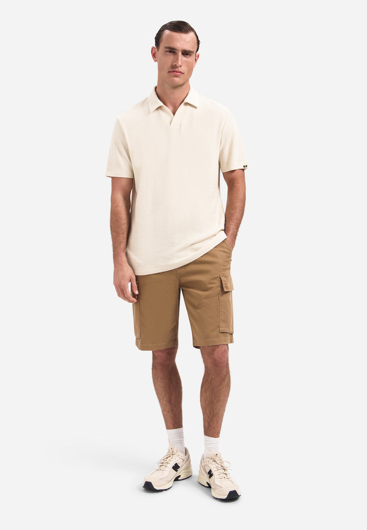 No Excess - Heren Polo - 32370431 - 014 Stone