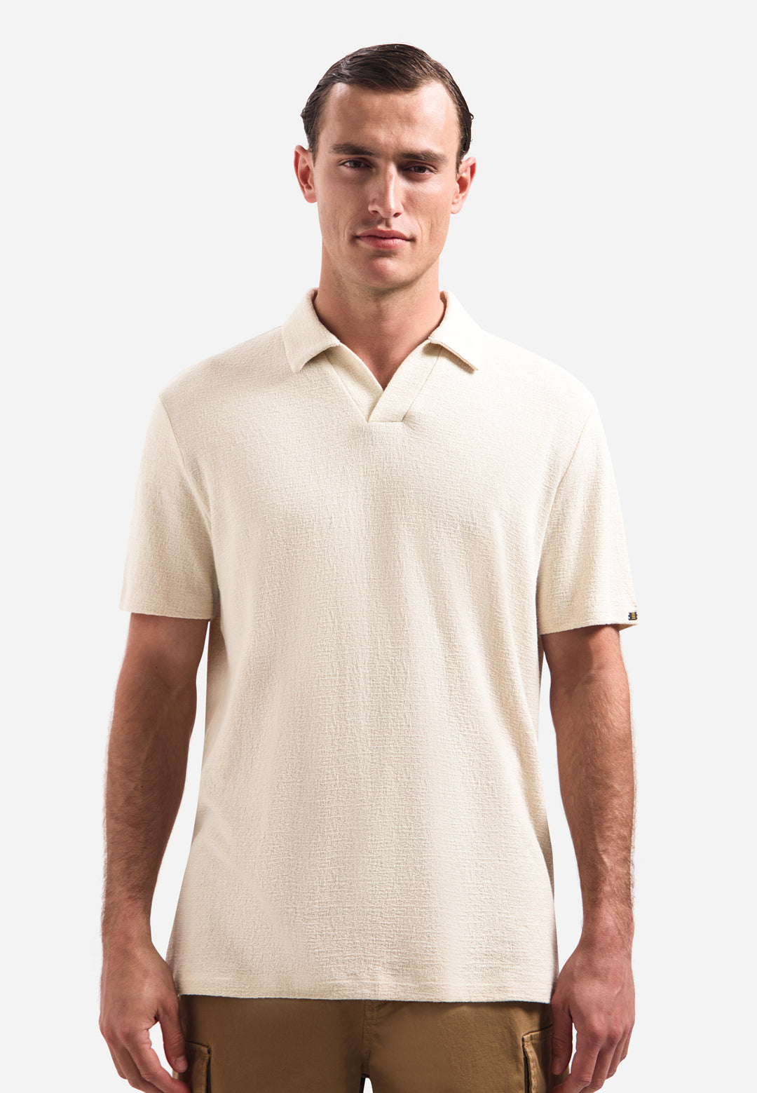 No Excess - Heren Polo - 32370431 - 014 Stone