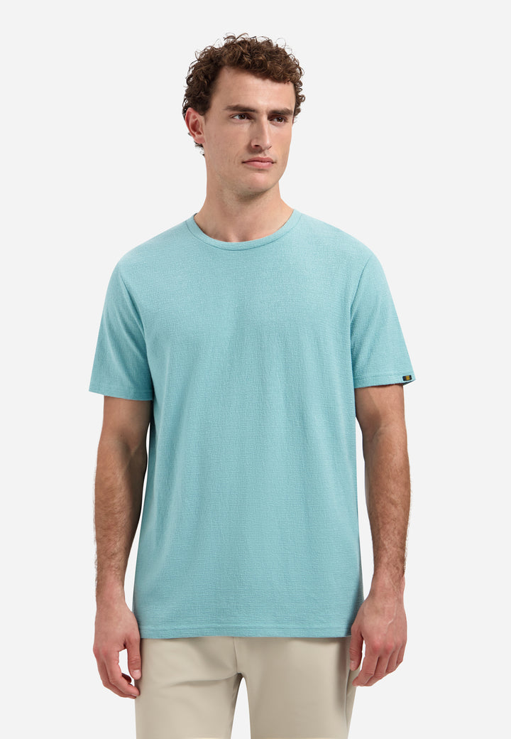 No Excess - Heren T-Shirt - 32320430 - 039 SeaBlue