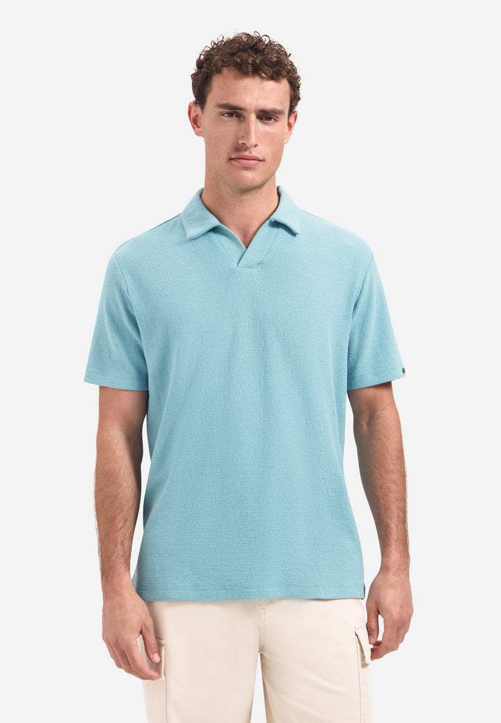 No Excess - HerenPolo Shirt - 32370431 - 039 SeaBlue