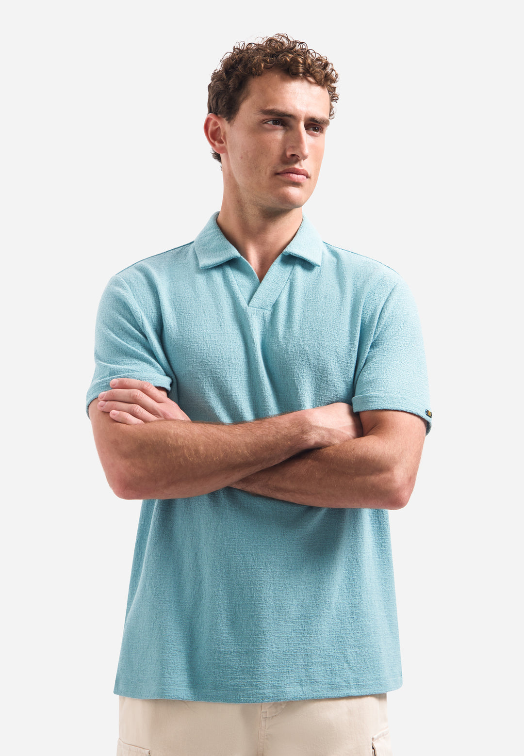 No Excess - HerenPolo Shirt - 32370431 - 039 SeaBlue