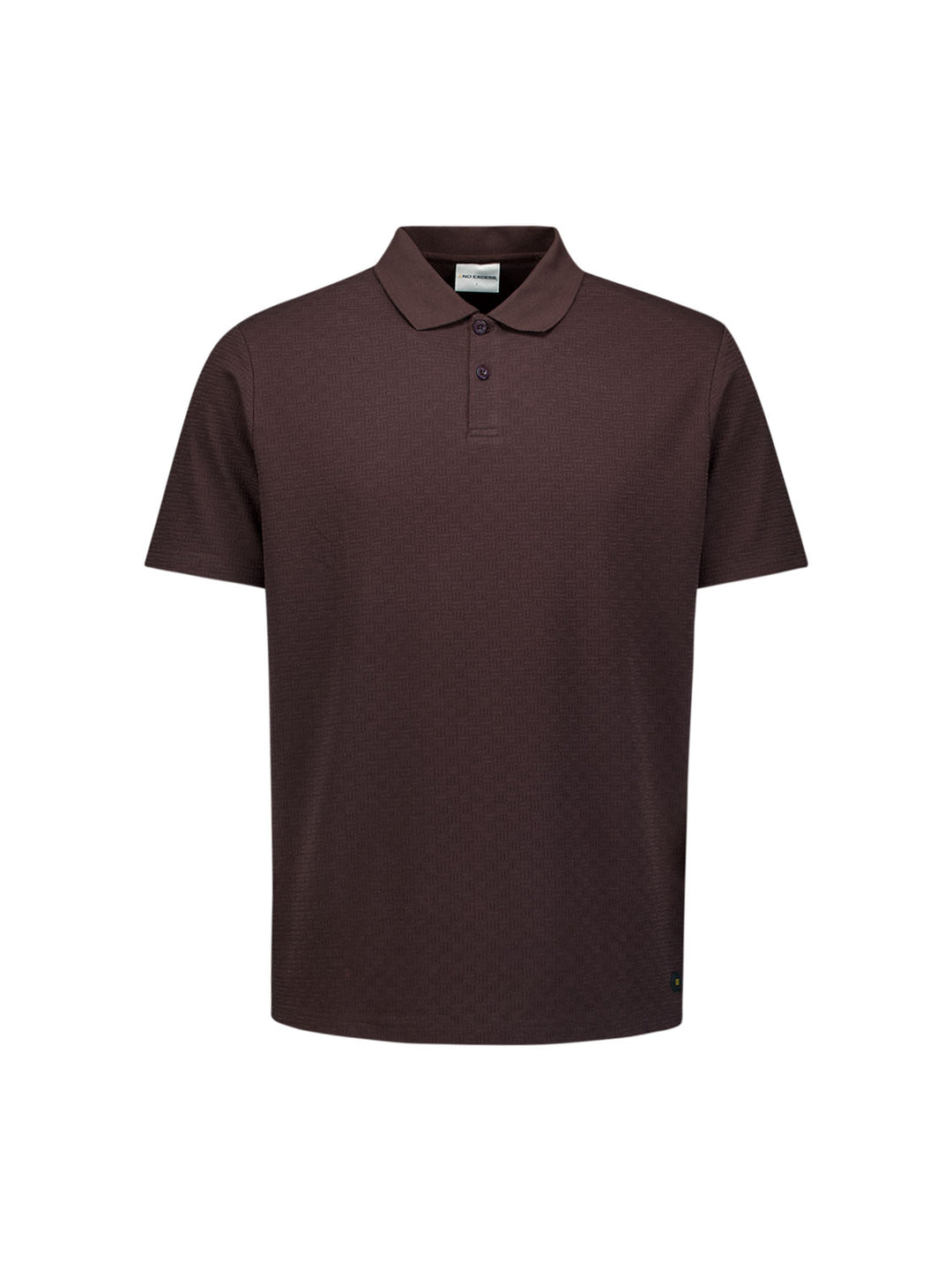 No Excess - Heren Polo - 32370411 - 042 Dark Brown