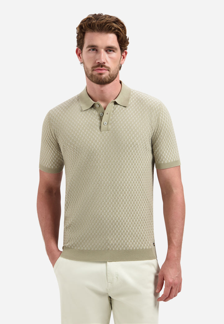 No Excess - Heren Polo - 32240456 - 044 Taupe