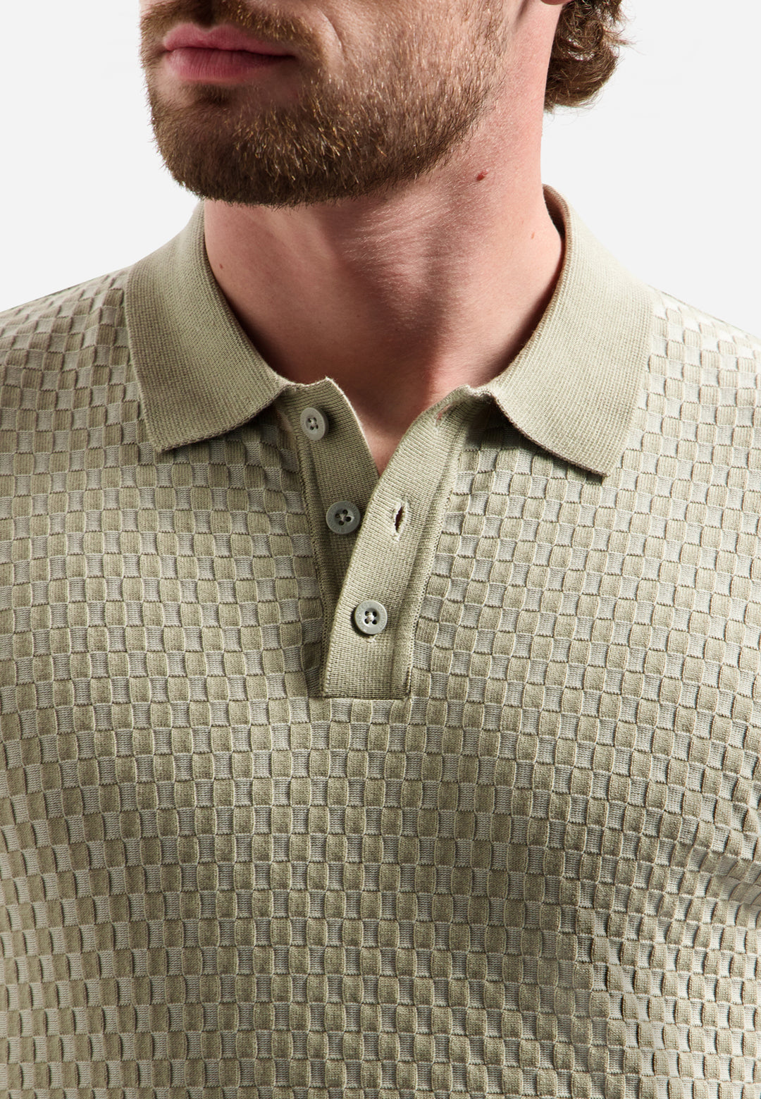 No Excess - Heren Polo - 32240456 - 044 Taupe