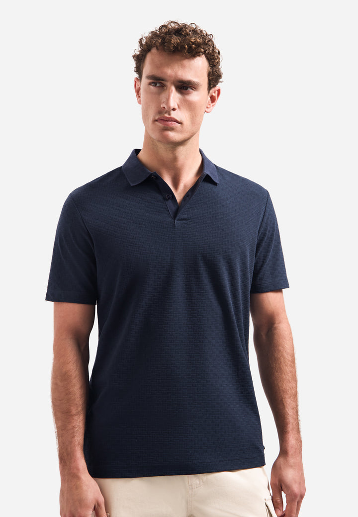 No Excess - Heren Polo - 32370411 - 078 Night