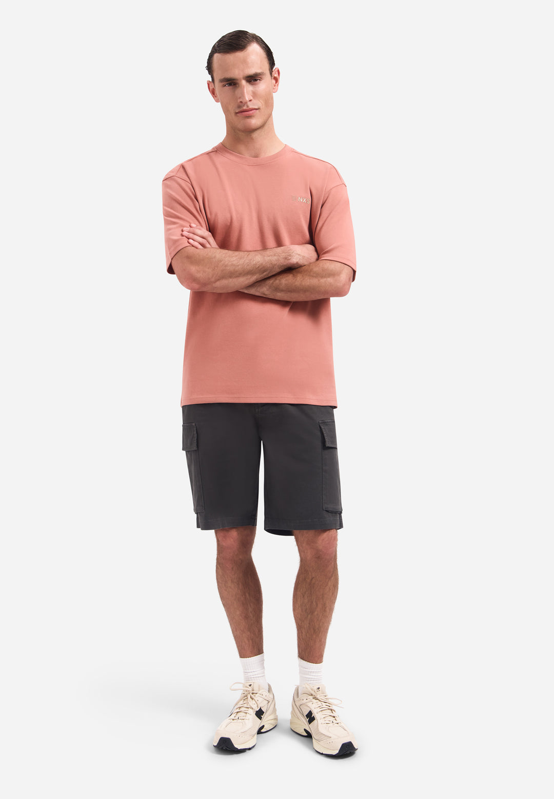 No Excess - Heren Shirt - 32340414 - 094 Coral