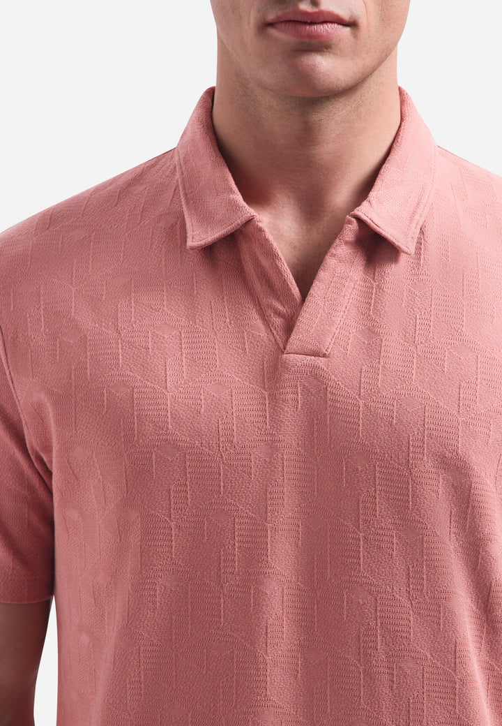No Excess - Heren Polo - 32380453 - 094 Coral