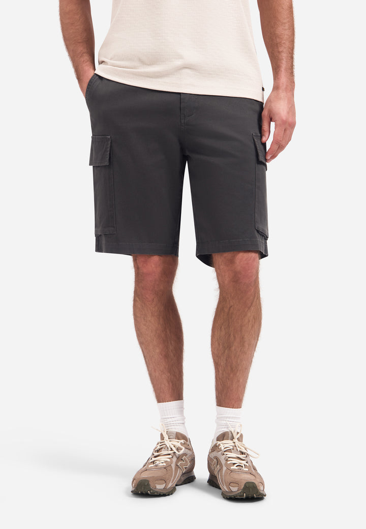 No Excess - Short Cargo Twill - 328190404 - 124 Dark Steel