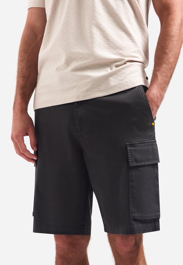 No Excess - Short Cargo Twill - 328190404 - 124 Dark Steel