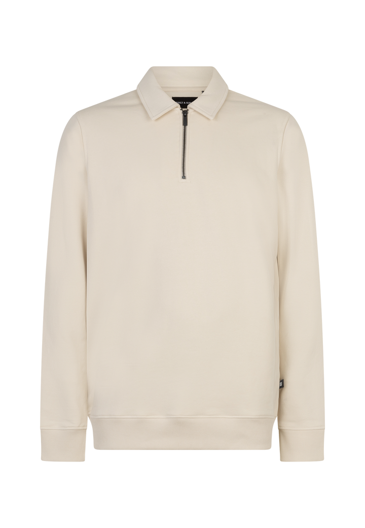 Presly & Sun - Heren Sweater - Dex - Off White