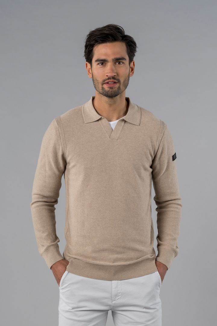 Presly & Sun - Heren Polo - Charles - Taupe