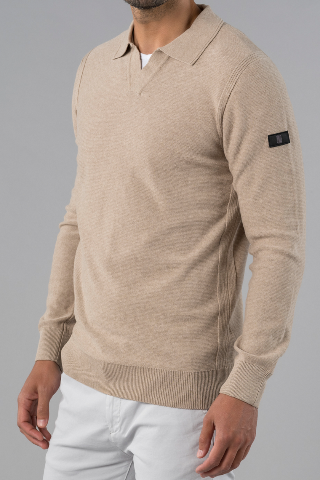 Presly & Sun - Heren Polo - Charles - Taupe