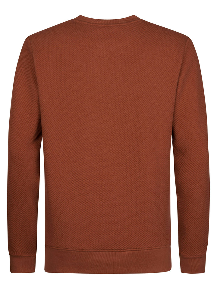 Petrol Industries - Heren Sweater - M-3060-SWR336 - 2127 Copper Orange