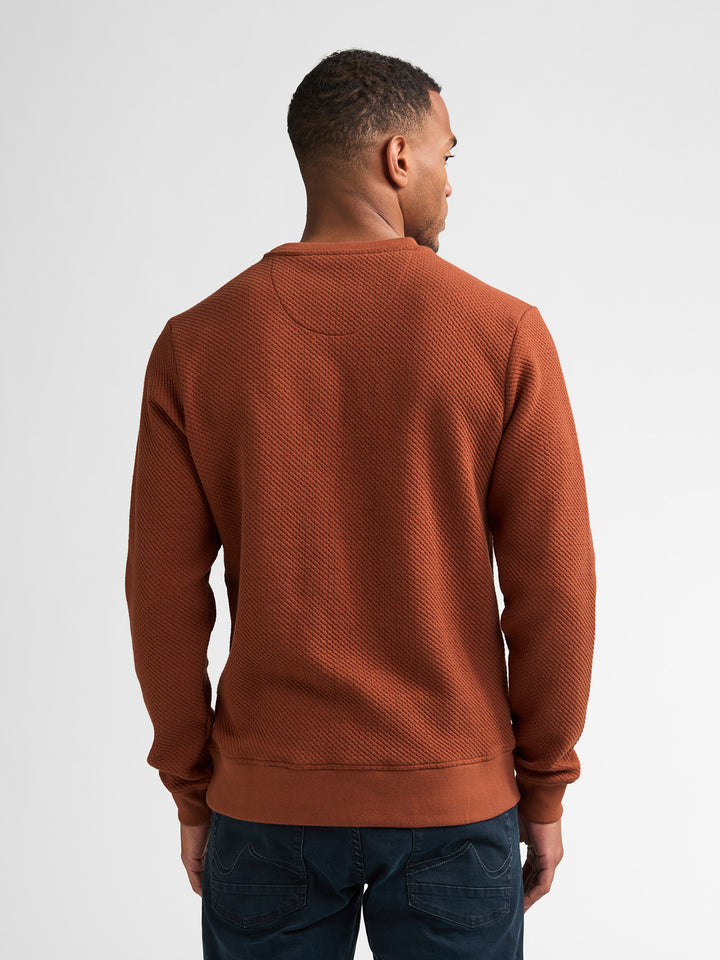 Petrol Industries - Heren Sweater - M-3060-SWR336 - 2127 Copper Orange
