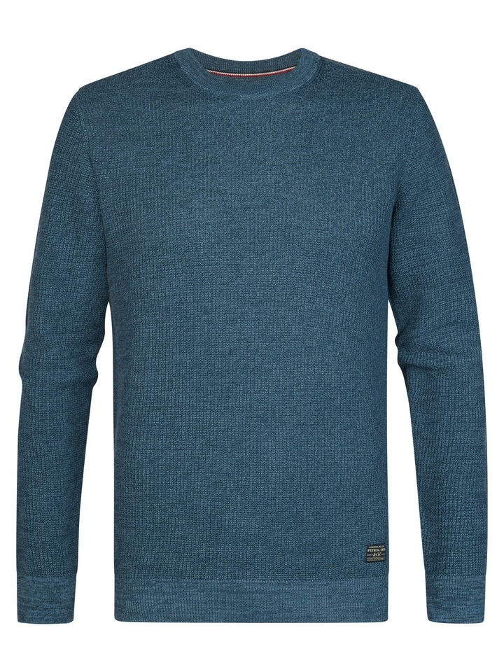 Petrol Industries - Heren Trui - M-3060-KWR225 - 5202 Storm Blue