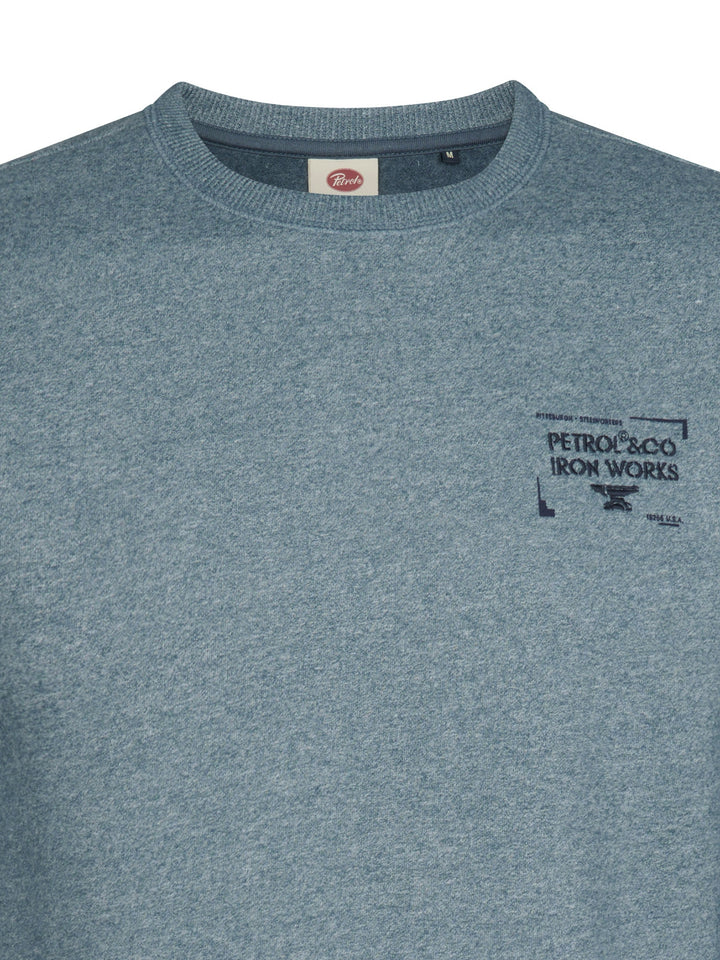 Petrol Industries - Heren Sweater - M-3060-SWR309 - 5202 Storm Blue
