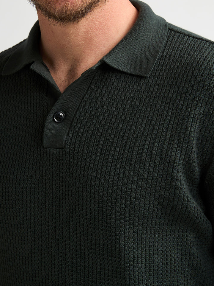 Petrol Industries - Heren Polo - M-3060-KWC212 - 6184 Deep Green