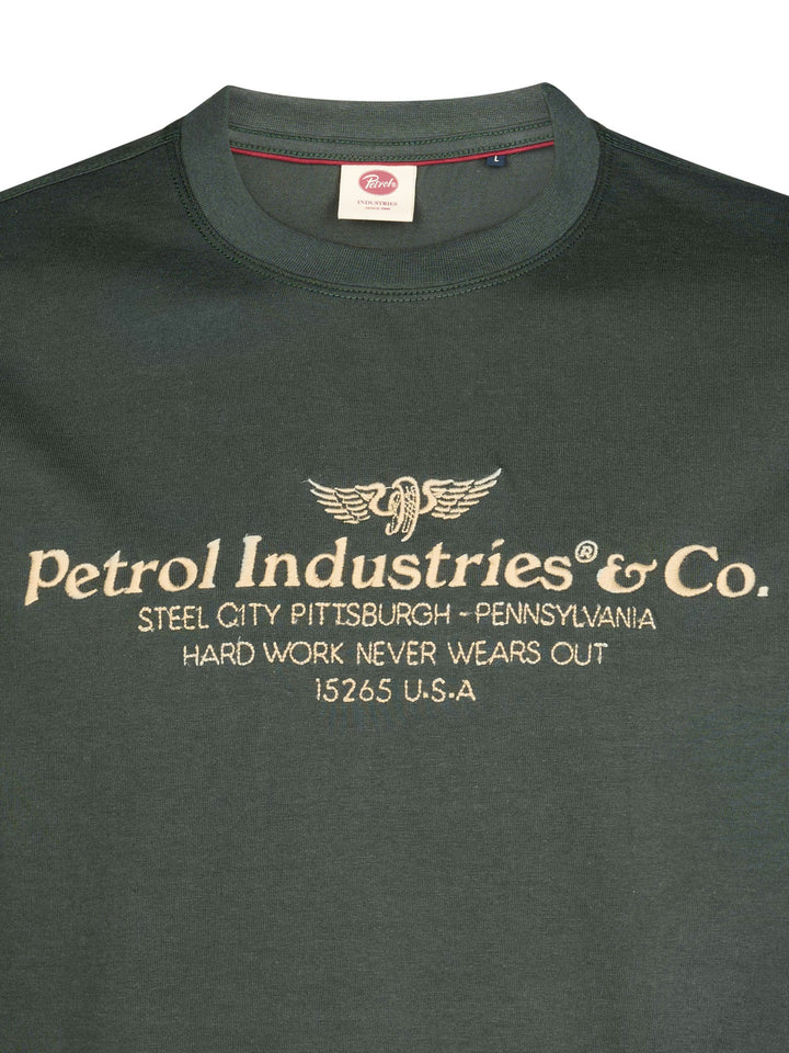 Petrol Industries - Heren Shirt - M-3060-TLR614 - 6184 Deep Green