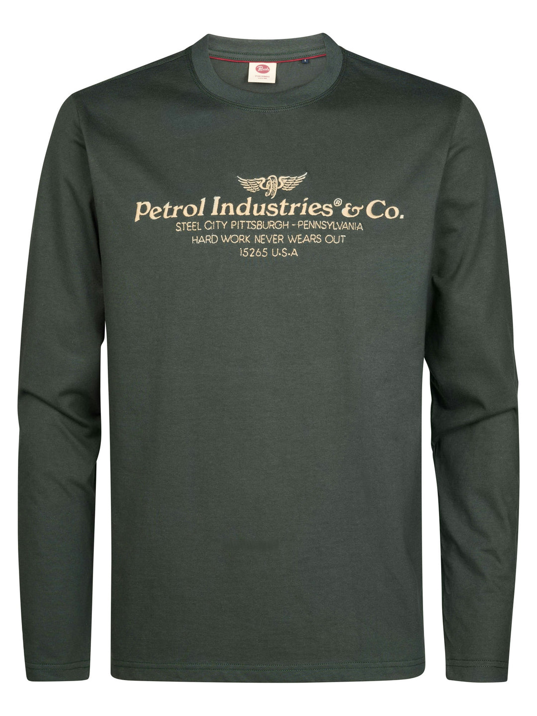 Petrol Industries - Heren Shirt - M-3060-TLR614 - 6184 Deep Green