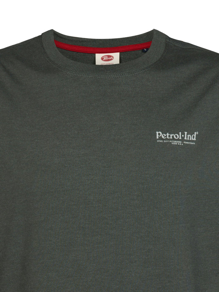 Petrol Industries - Heren Shirt - M-3060-TLR616 - 6185 Steel Green