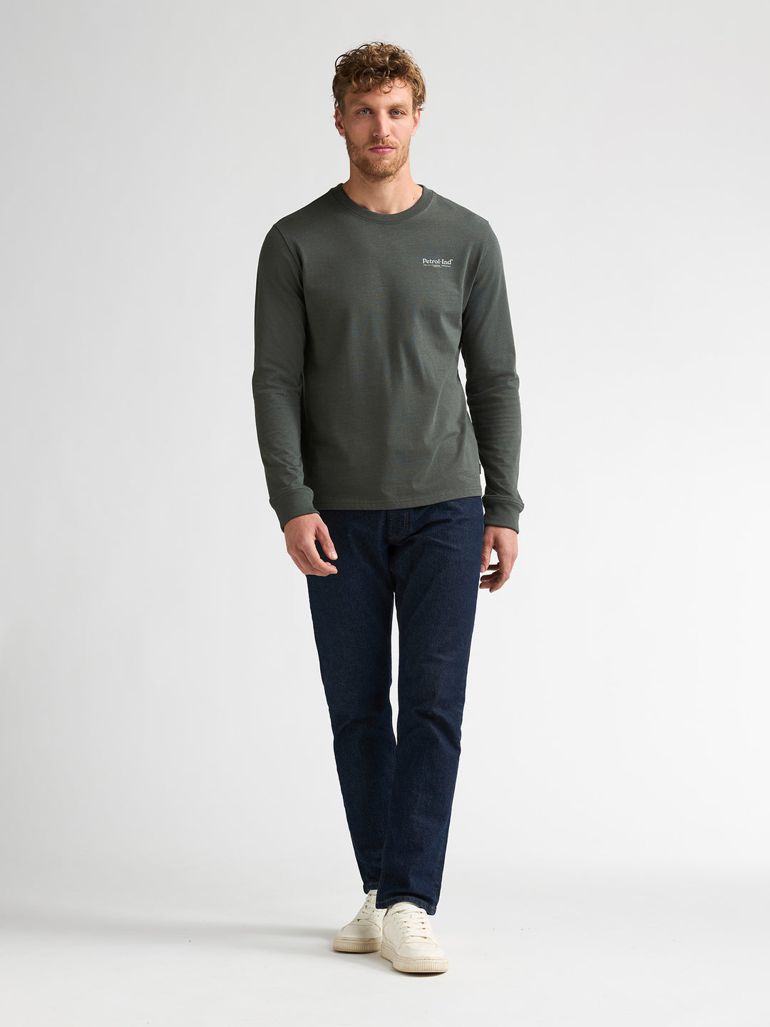 Petrol Industries - Heren Shirt - M-3060-TLR616 - 6185 Steel Green