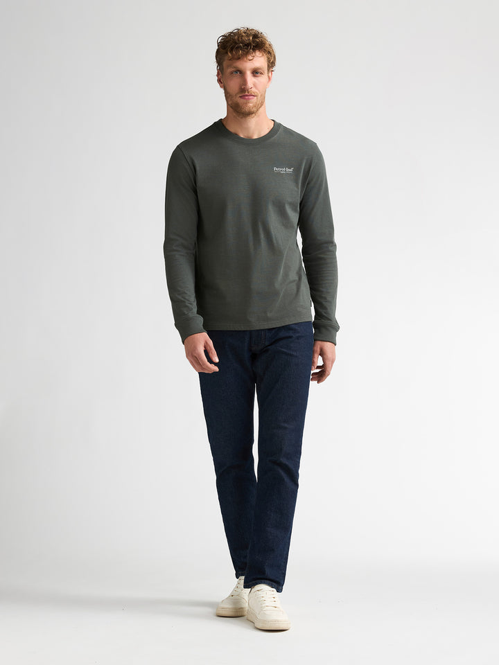 Petrol Industries - Heren Shirt - M-3060-TLR616 - 6185 Steel Green