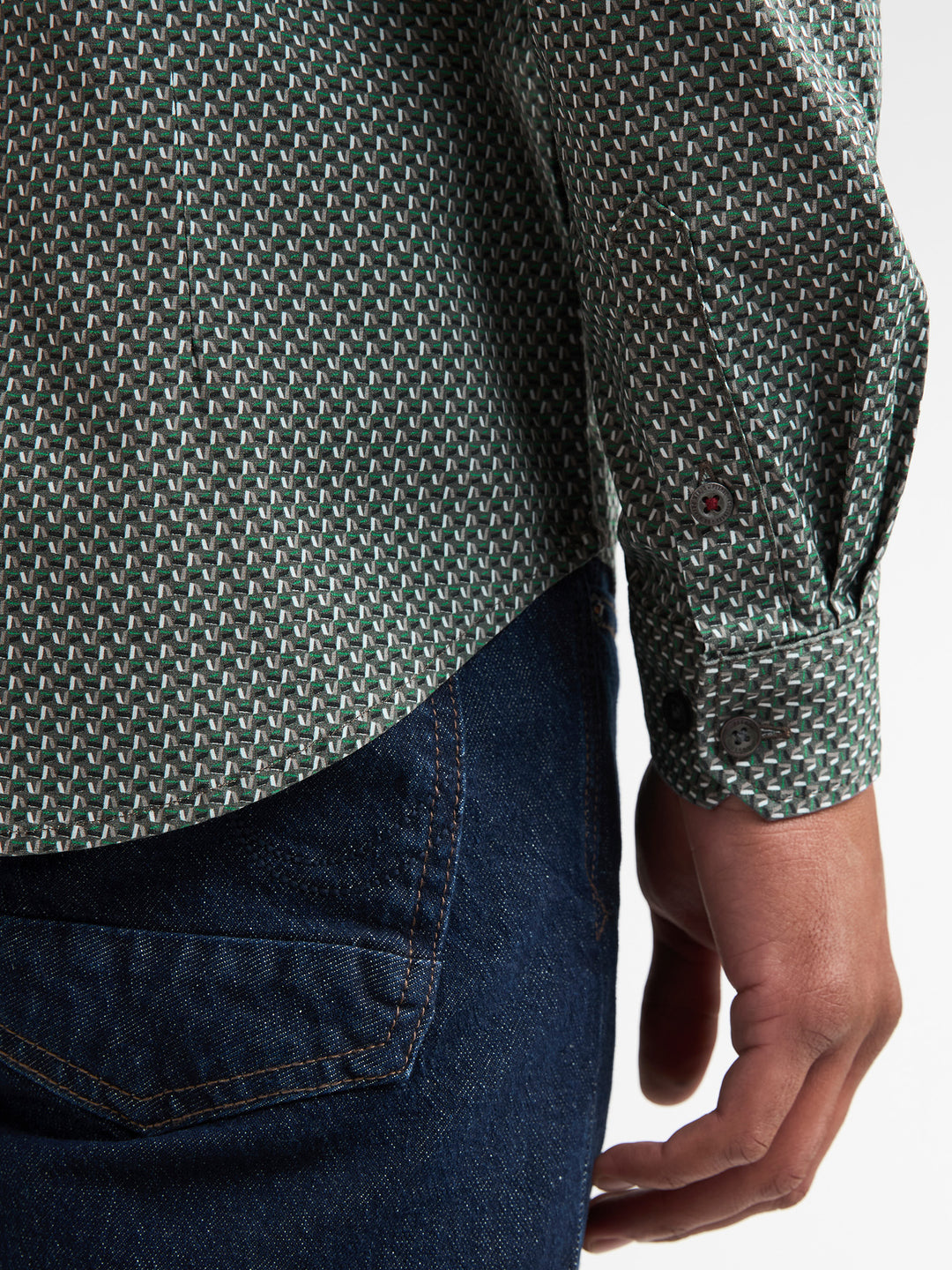Petrol Industries - Heren Overhemd - M-3060-SIL401 - 6186 Teal Green