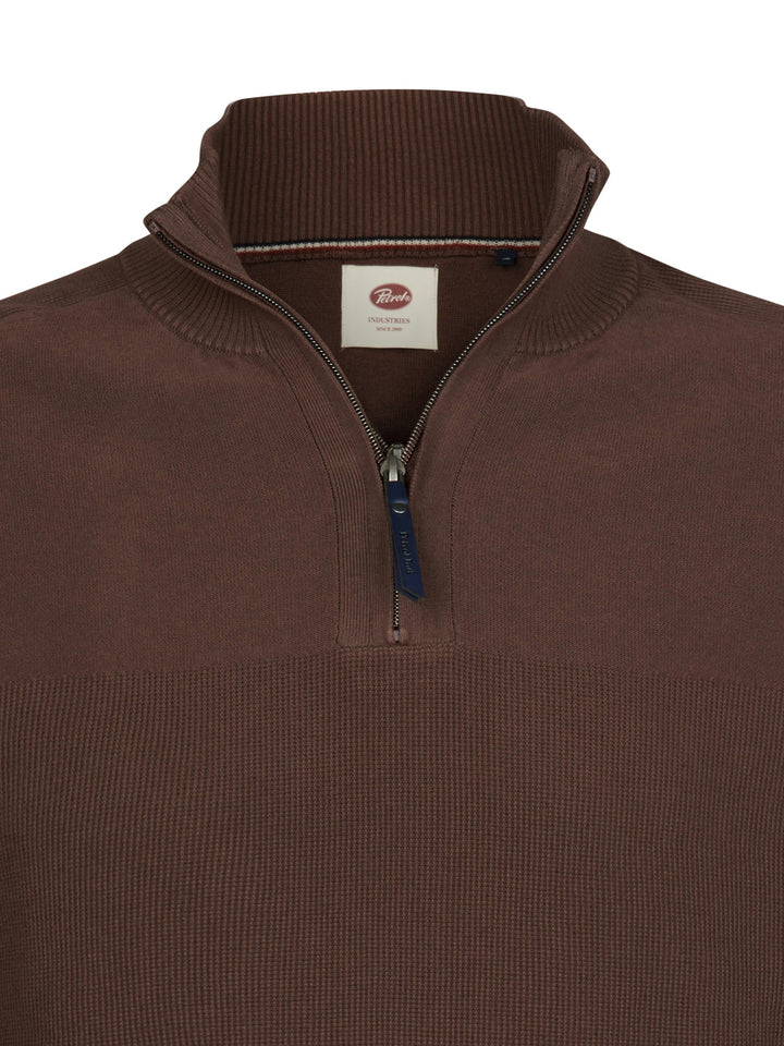 Petrol Industries - Heren Trui - M-3060-KWC208 - 7158 Saddle Brown