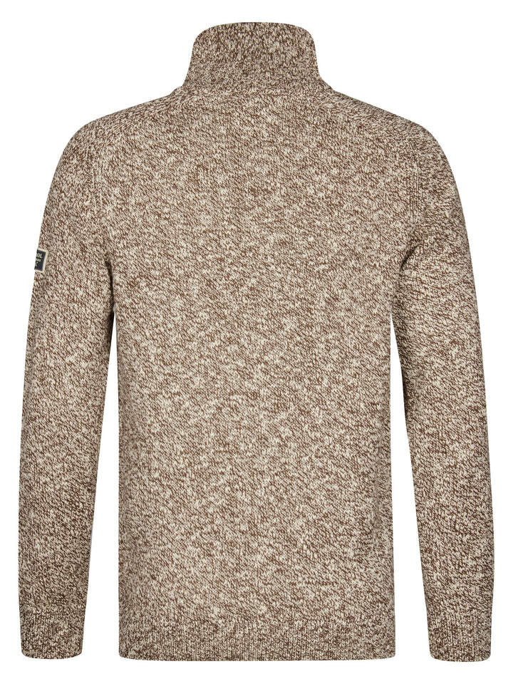 Petrol Industries - Heren Trui - M-3060-KWC220 - 7158 Saddle Brown