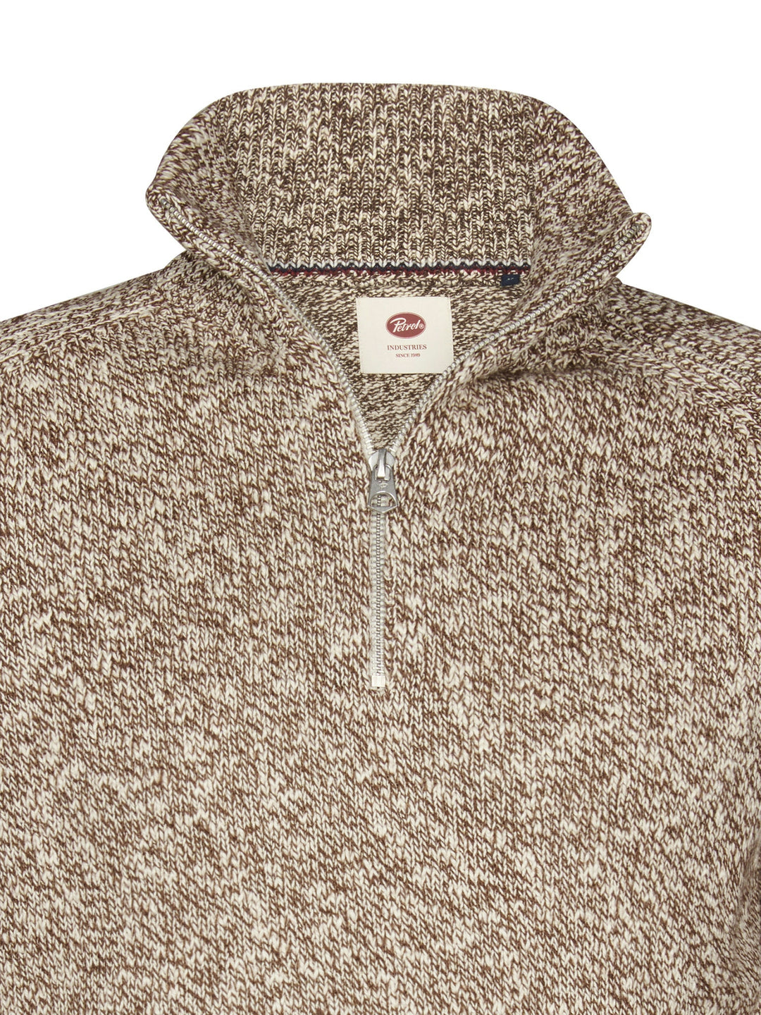 Petrol Industries - Heren Trui - M-3060-KWC220 - 7158 Saddle Brown