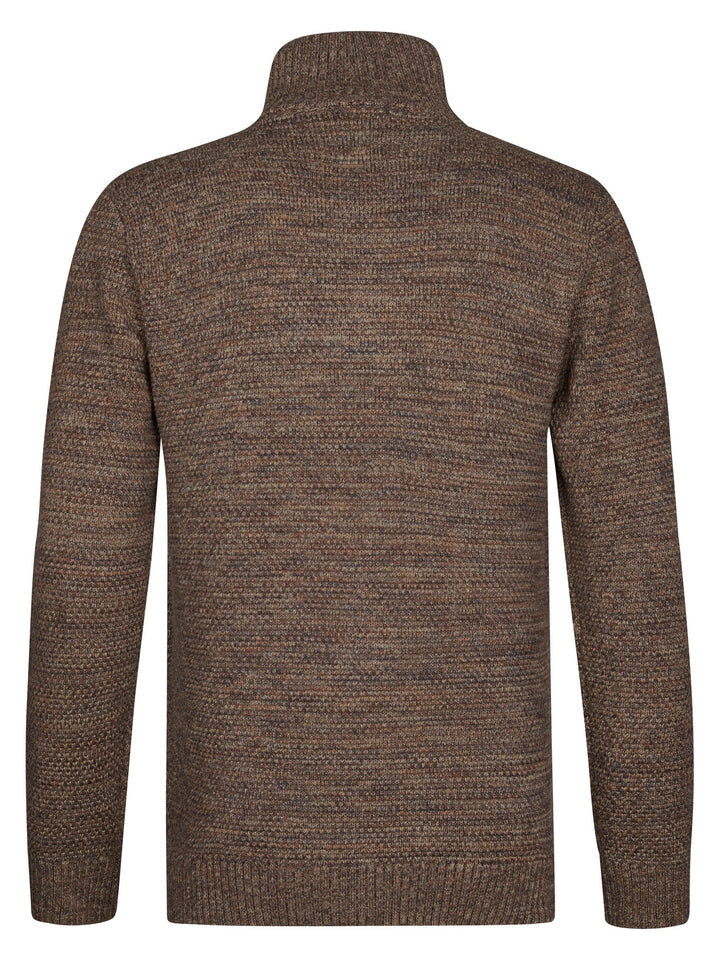 Petrol Industries - Heren Trui - M-3060-KWC270 - 7158 Saddle Brown