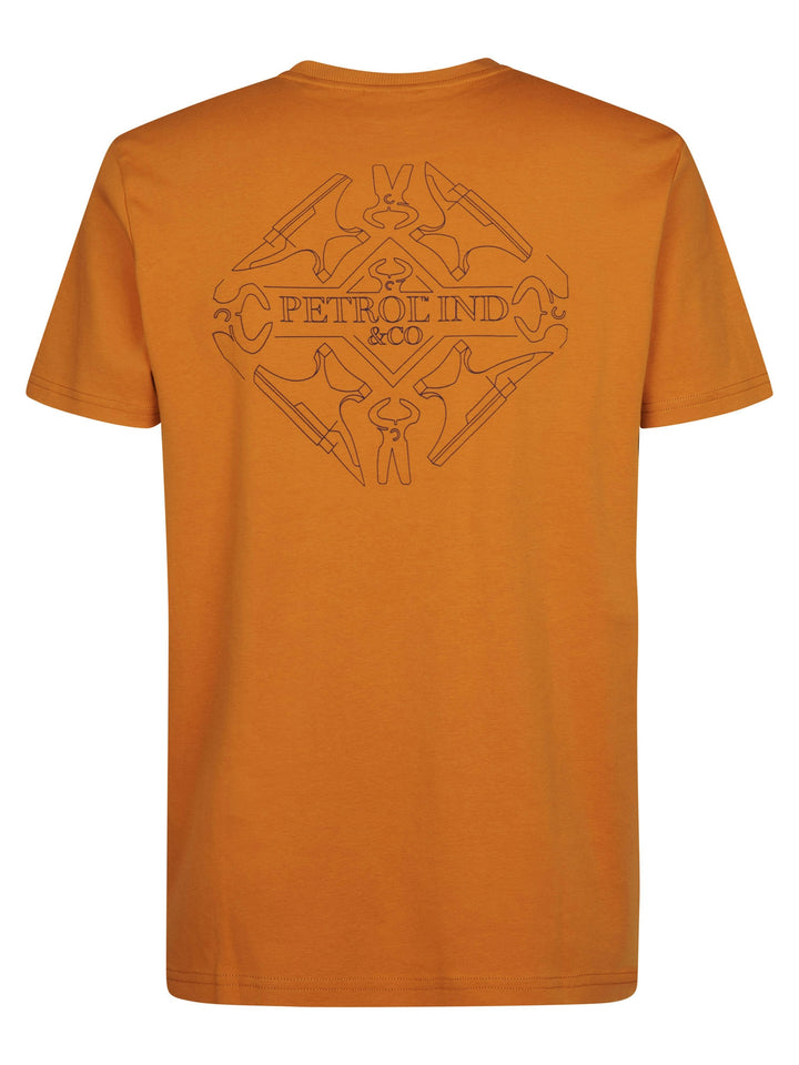 Petrol Industries - Heren Shirt - M-3060-TSR618 - 2128 Rusted Amber