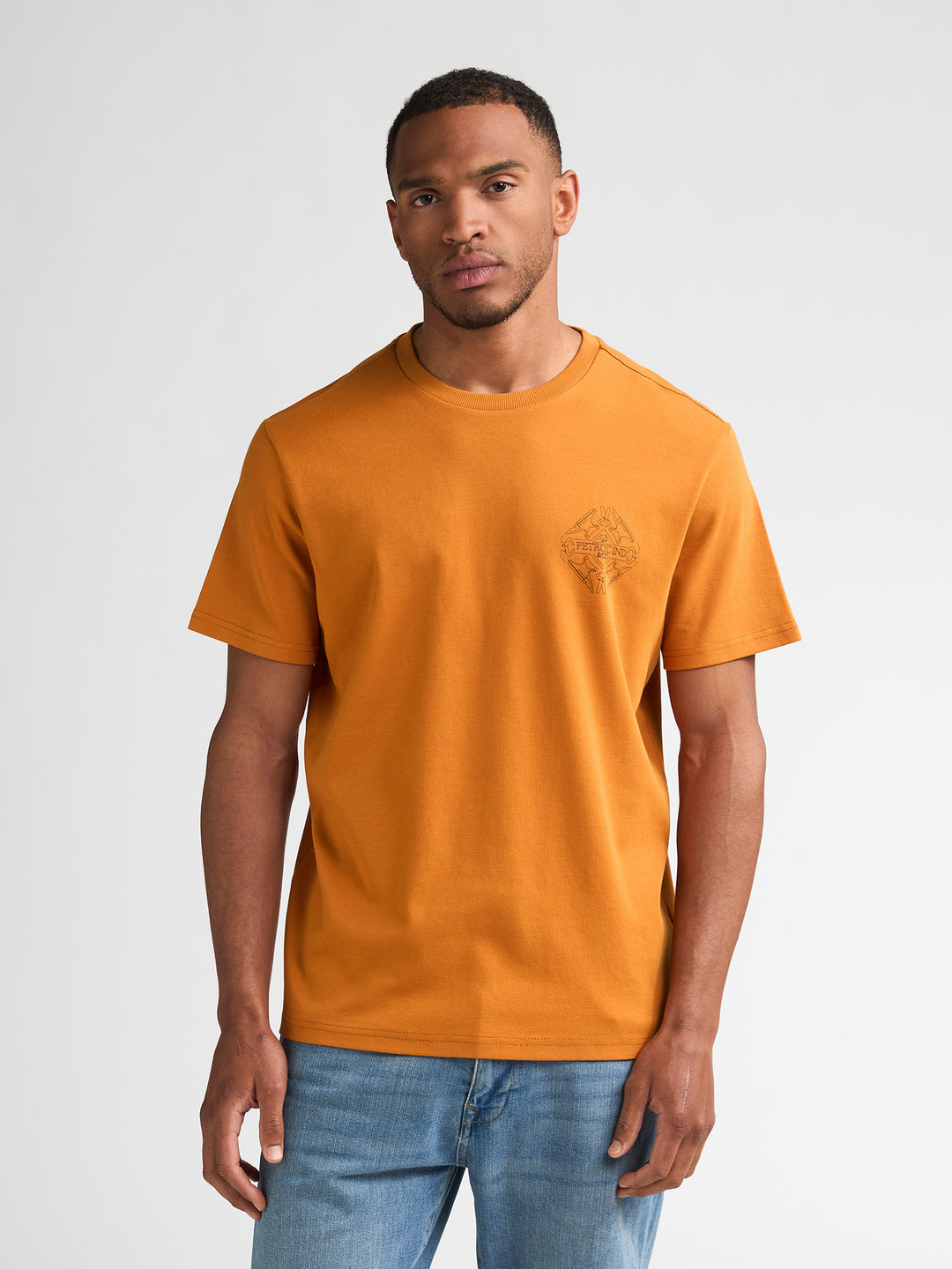 Petrol Industries - Heren Shirt - M-3060-TSR618 - 2128 Rusted Amber
