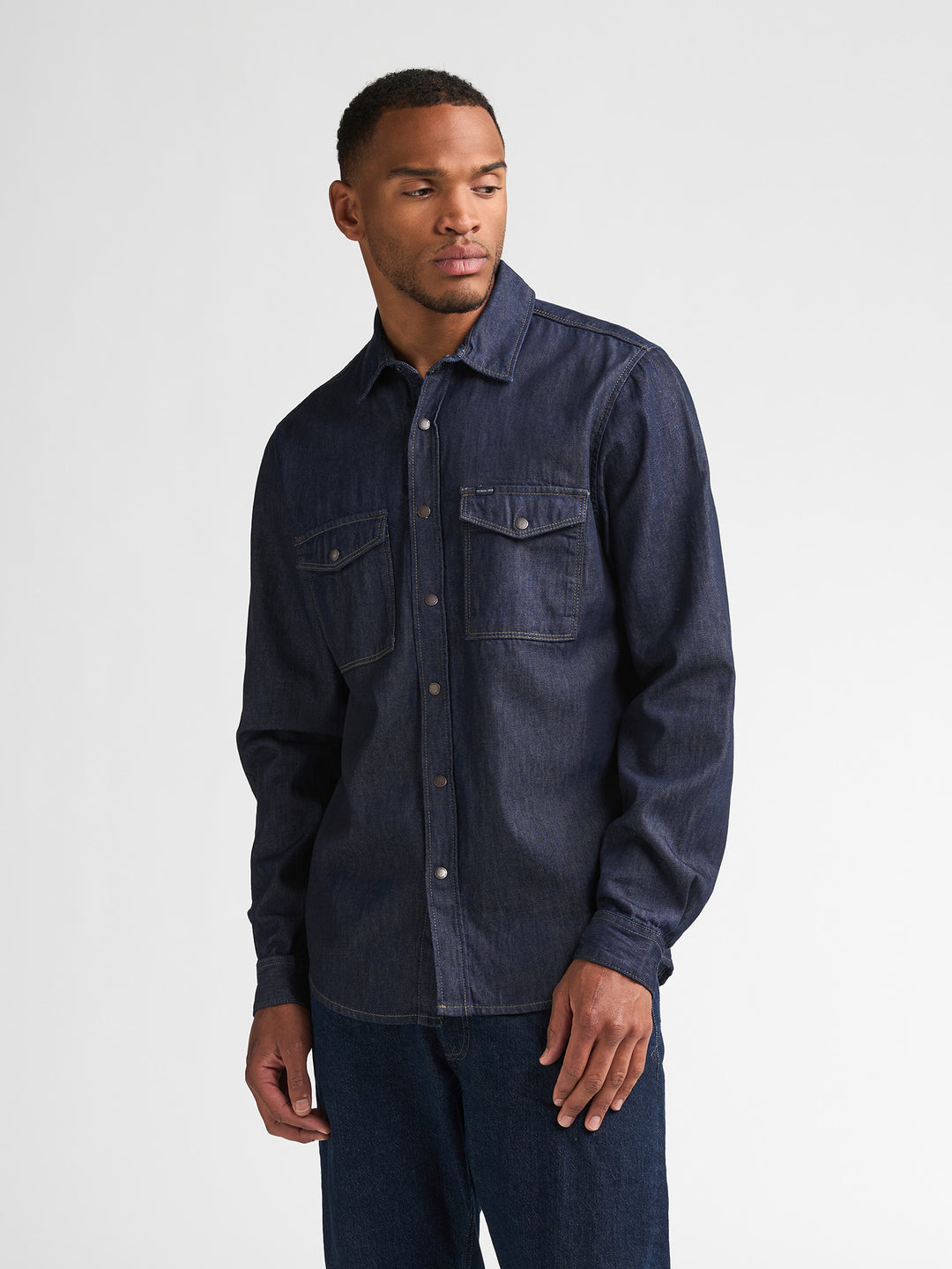 Petrol Industries - Heren Overshirt - M-3060-SIL414  - 5079 Dark Indigo