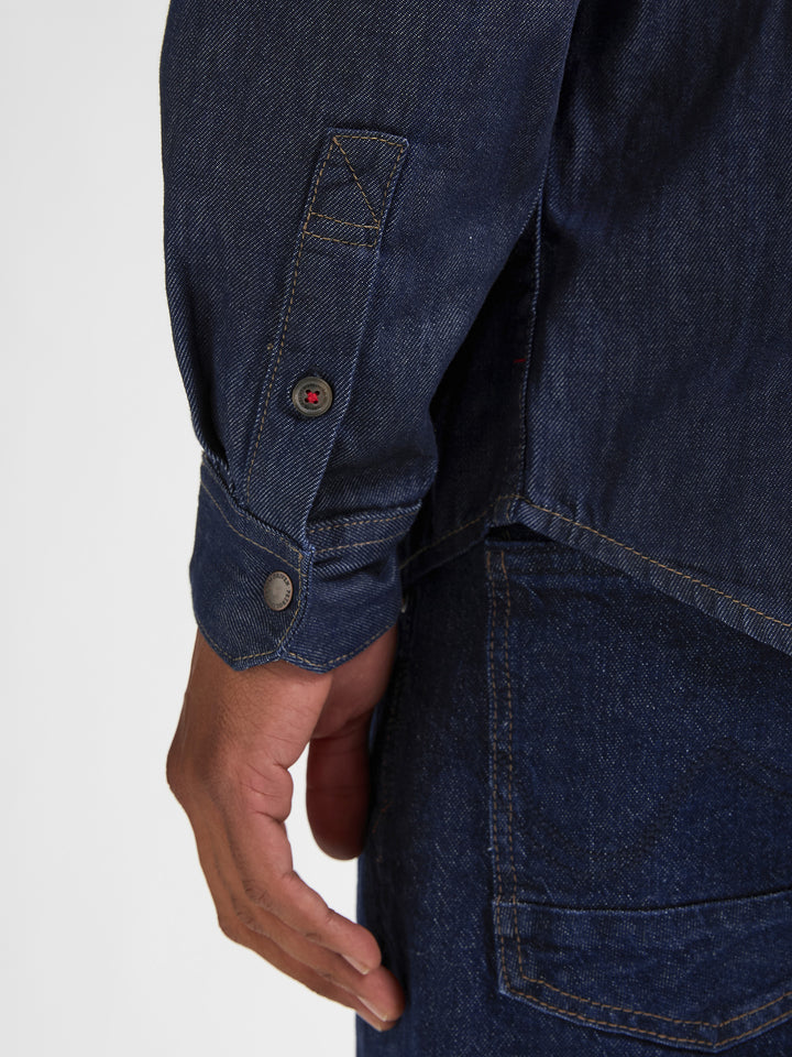 Petrol Industries - Heren Overshirt - M-3060-SIL414  - 5079 Dark Indigo