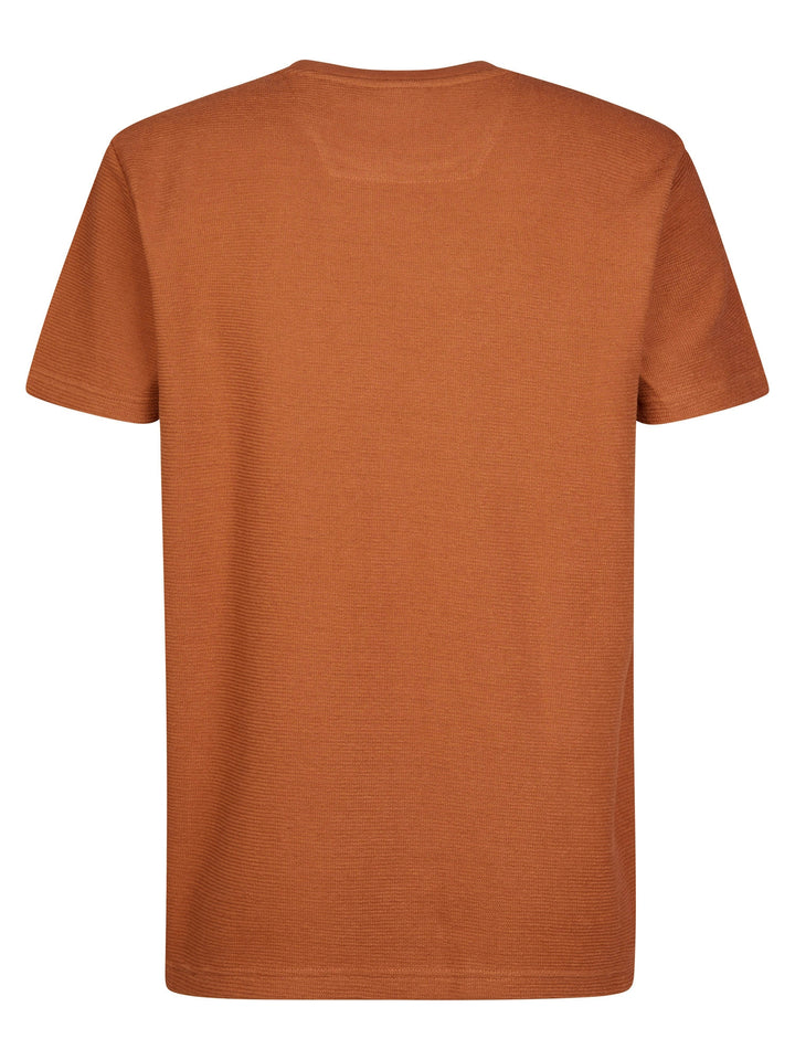 Petrol Industries - Heren Shirt - M-3060-TSR608 - 2127 Copper Orange