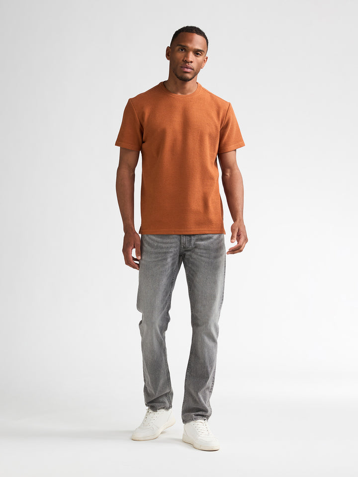 Petrol Industries - Heren Shirt - M-3060-TSR608 - 2127 Copper Orange
