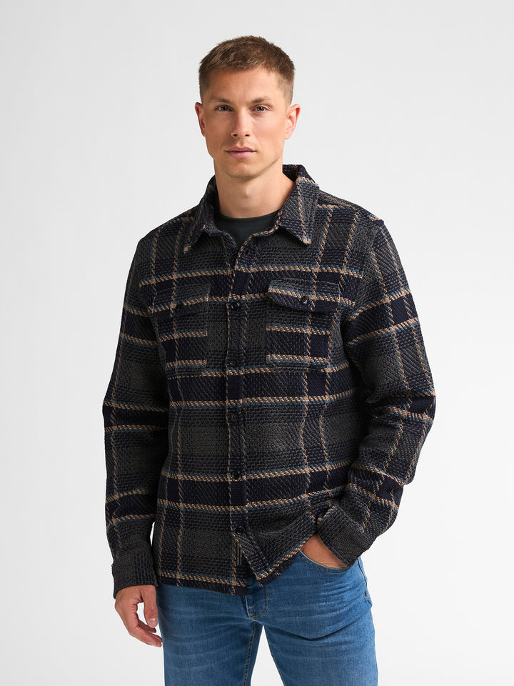 Petrol Industries - Heren Overshirt - M-3060-SIL405 - 6174 Mossy Stone